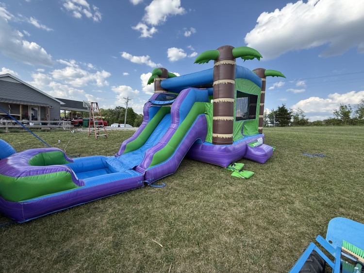 Bounce House and Slide Combo