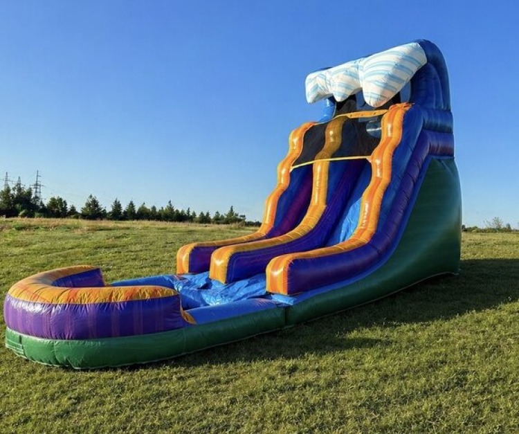 Single Lane Water Slides